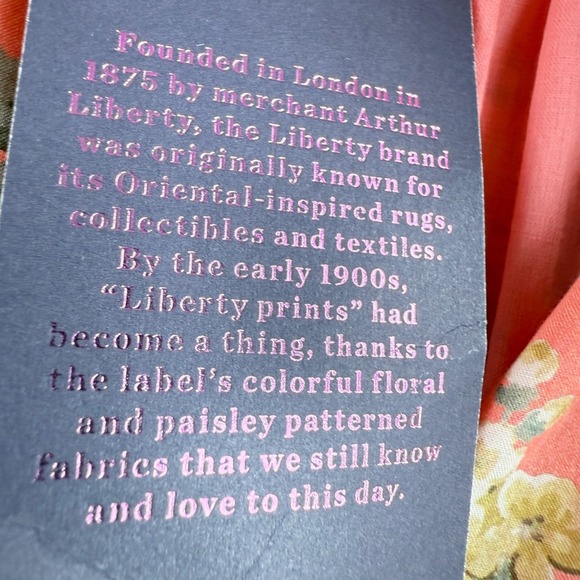 J.CREW Floral Josephine Jumpsuit Size 8 Liberty Fabric Wide Leg Womens NWT - Picture 12 of 14